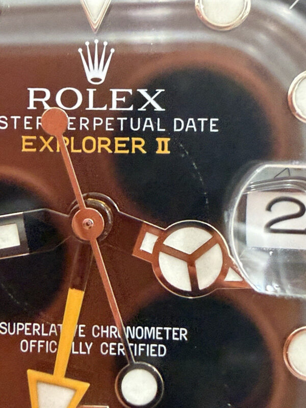 Rolex Explorer II Stainless Steel Black Dial 42mm Automatic Mens Watch 216570