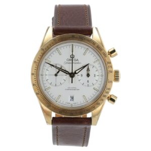 Omega Speedmaster Silver Dial 18K Rose Gold 41.5mm Automatic 331.53.42.51.02.002