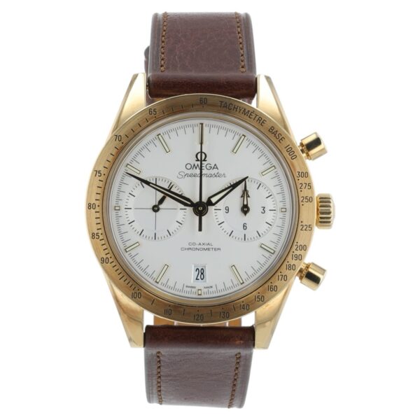 Omega Speedmaster Silver Dial 18K Rose Gold 41.5mm Automatic 331.53.42.51.02.002