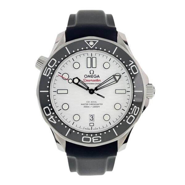 57_d7d1220f-bb9a-4ffc-bdae-40f8e32b7df6 2020 Omega Seamaster Steel White Dial 42mm Automatic Watch 210.32.42.20.04.001