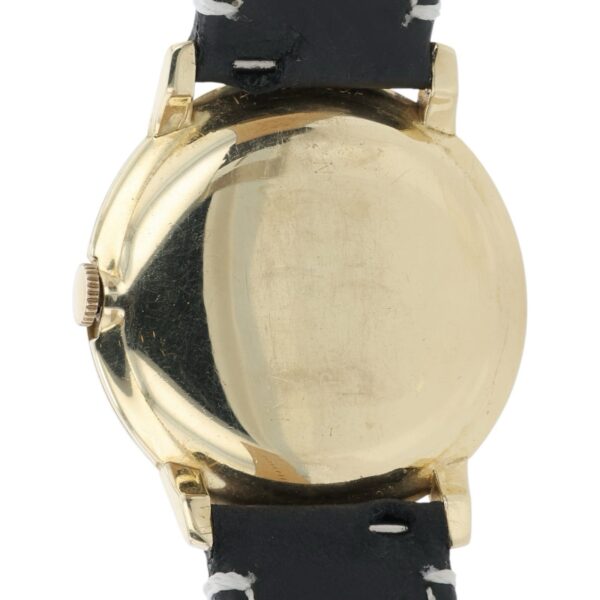 57_d84f8f13-5222-43cd-8bc9-f6ef60648907 Rolex Vintage Silver Dial 14k Solid Gold 33mm Manual Wind Men’s Watch 3038