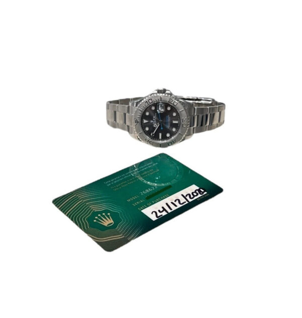 57_dcb5bde1-05cc-40da-a86e-5a79160bb957 Rolex Yacht-Master Stainless Steel Grey Dial 37mm Automatic Men’s Watch 268622