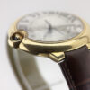 Cartier Ballon Bleu 18k Yellow Gold Silver Dial 42mm Automatic Mens W6900551