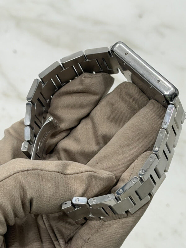 Cartier Tank Solo Date XL Stainless Steel 31mm Automatic Men’s Watch 3515