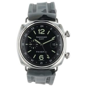 57_e8316d5e-a9ca-452e-9345-b32bec827e3b Panerai Radiomir Stainless Steel Black Dial 45mm Automatic Mens Watch PAM00242