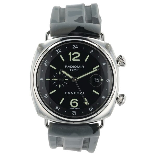 Panerai Radiomir Stainless Steel Black Dial 45mm Automatic Mens Watch PAM00242