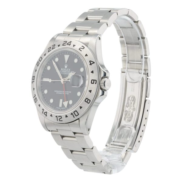 57_ea9d2fac-bdd4-4a95-abca-3f016cf0233c Rolex Explorer II Stainless Steel Black Dial 40mm Automatic Men’s Watch 16570