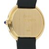 Cartier Stepped Ellipse 18k Yellow Gold 28mm White Dial Manual Wind Watch 7809