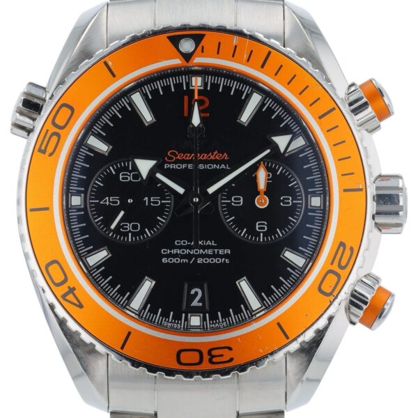 Omega Seamaster Stainless Steel Black Dial 45.5mm Automatic 232.30.46.51.01.001