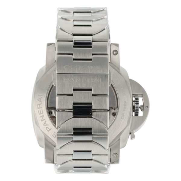 Panerai Luminor Marina Stainless Steel Blue Dial 44mm Automatic Mens PAM01058