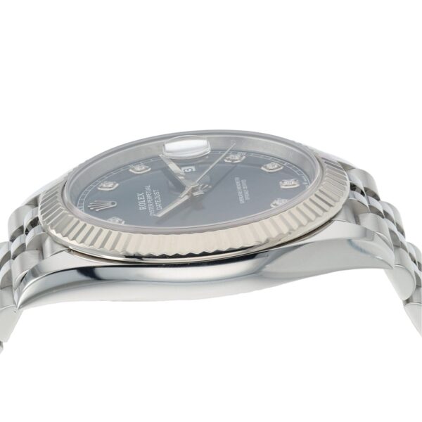 57_ff557559-2e85-4a71-ac05-4b565793daeb Rolex Datejust Blue Dial Stainless Steel 41mm Automatic Men’s Watch 126334